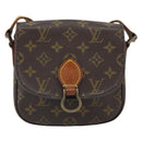 LOUIS VUITTON Monogram Saint Cloud PM Shoulder Bag M51244 LV Auth 161842-13