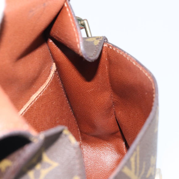 LOUIS VUITTON Monogram Saint Cloud PM Shoulder Bag M51244 LV Auth 161842