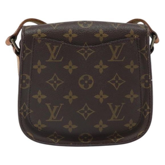 LOUIS VUITTON Monogram Saint Cloud PM Shoulder Bag M51244 LV Auth 161842