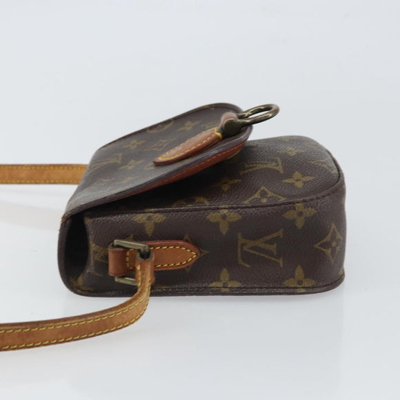 LOUIS VUITTON Monogram Saint Cloud PM Shoulder Bag M51244 LV Auth 161842