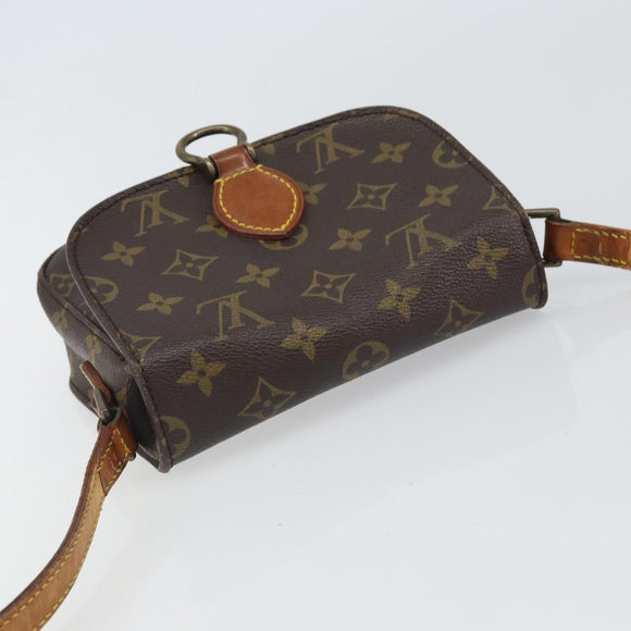 LOUIS VUITTON Monogram Saint Cloud PM Shoulder Bag M51244 LV Auth 161842