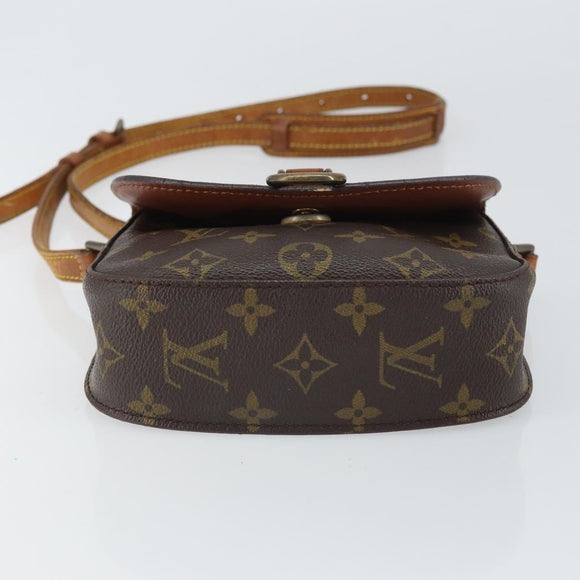 LOUIS VUITTON Monogram Saint Cloud PM Shoulder Bag M51244 LV Auth 161842