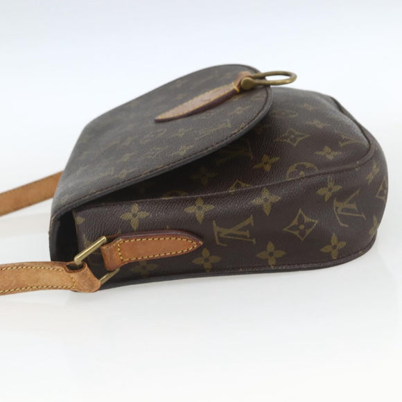 LOUIS VUITTON Monogram Saint Cloud GM Shoulder Bag Vintage M51242 LV Auth 161844