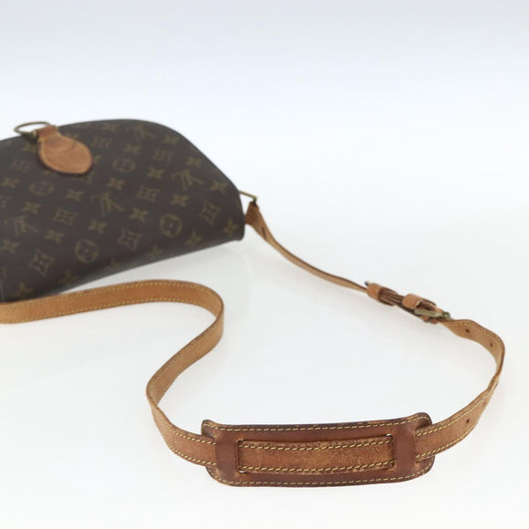 LOUIS VUITTON Monogram Saint Cloud GM Shoulder Bag Vintage M51242 LV Auth 161844