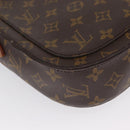 LOUIS VUITTON Monogram Saint Cloud GM Shoulder Bag M51242 LV Auth 161845-12
