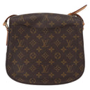 LOUIS VUITTON Monogram Saint Cloud GM Shoulder Bag M51242 LV Auth 161845-3