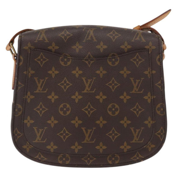 LOUIS VUITTON Monogram Saint Cloud GM Shoulder Bag M51242 LV Auth 161845