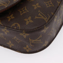 LOUIS VUITTON Monogram Saint Cloud GM Shoulder Bag M51242 LV Auth 161846-15
