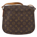 LOUIS VUITTON Monogram Saint Cloud GM Shoulder Bag M51242 LV Auth 161846-2