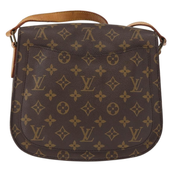 LOUIS VUITTON Monogram Saint Cloud GM Shoulder Bag M51242 LV Auth 161846