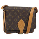 LOUIS VUITTON Monogram Cartouchiere MM Shoulder Bag M51253 LV Auth 161847-1