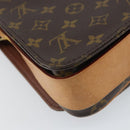 LOUIS VUITTON Monogram Cartouchiere MM Shoulder Bag M51253 LV Auth 161847-16