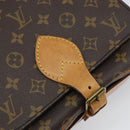 LOUIS VUITTON Monogram Cartouchiere MM Shoulder Bag M51253 LV Auth 161847-17