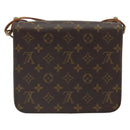 LOUIS VUITTON Monogram Cartouchiere MM Shoulder Bag M51253 LV Auth 161847-2