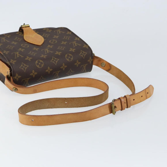 LOUIS VUITTON Monogram Cartouchiere MM Shoulder Bag M51253 LV Auth 161847