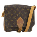 LOUIS VUITTON Monogram Cartouchiere MM Shoulder Bag M51253 LV Auth 161848-1