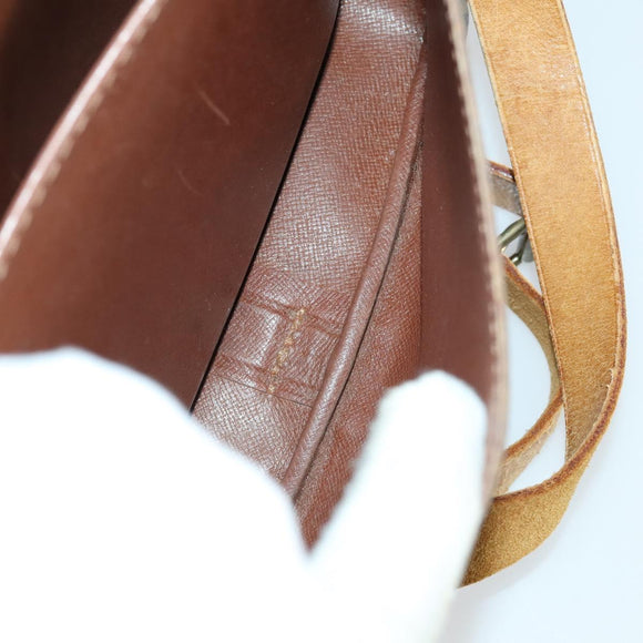 LOUIS VUITTON Monogram Cartouchiere MM Shoulder Bag M51253 LV Auth 161848