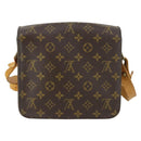 LOUIS VUITTON Monogram Cartouchiere MM Shoulder Bag M51253 LV Auth 161848-2