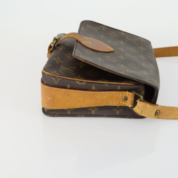 LOUIS VUITTON Monogram Cartouchiere MM Shoulder Bag M51253 LV Auth 161848