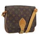 LOUIS VUITTON Monogram Cartouchiere MM Shoulder Bag M51253 LV Auth 161849-1