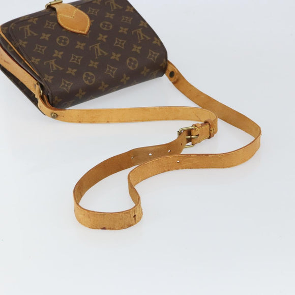 LOUIS VUITTON Monogram Cartouchiere MM Shoulder Bag M51253 LV Auth 161849