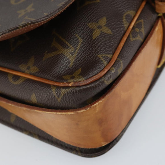 LOUIS VUITTON Monogram Cartouchiere MM Shoulder Bag M51253 LV Auth 161850