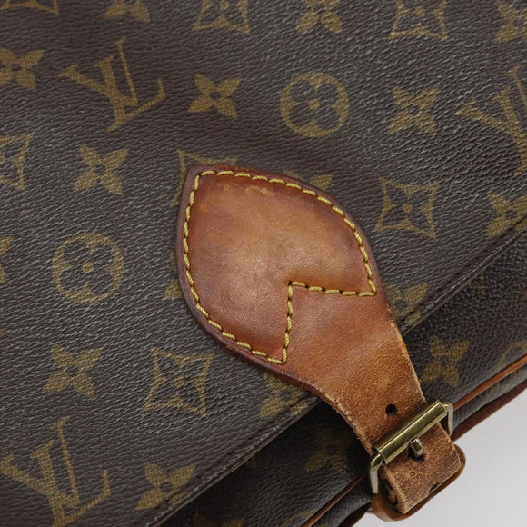 LOUIS VUITTON Monogram Cartouchiere MM Shoulder Bag M51253 LV Auth 161850