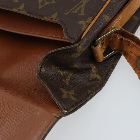 LOUIS VUITTON Monogram Cartouchiere MM Shoulder Bag M51253 LV Auth 161850