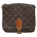 LOUIS VUITTON Monogram Cartouchiere MM Shoulder Bag M51253 LV Auth 161850-2