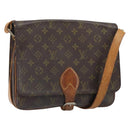 LOUIS VUITTON Monogram Cartouchiere GM Shoulder Bag Vintage M51252 Auth 161851-1