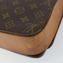 LOUIS VUITTON Monogram Cartouchiere GM Shoulder Bag Vintage M51252 Auth 161851-12