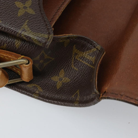 LOUIS VUITTON Monogram Cartouchiere GM Shoulder Bag Vintage M51252 Auth 161851