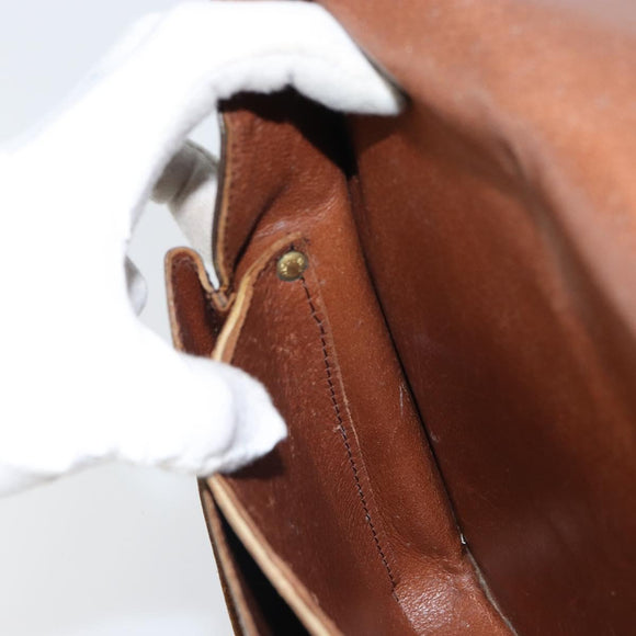 LOUIS VUITTON Monogram Cartouchiere GM Shoulder Bag Vintage M51252 Auth 161851