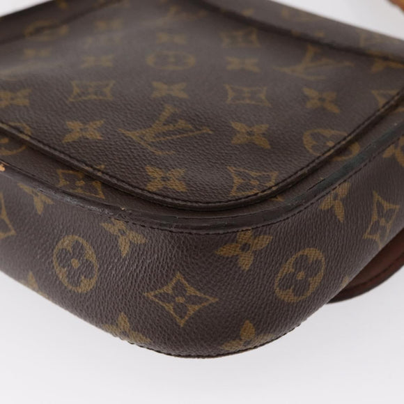 LOUIS VUITTON Monogram Saint Cloud MM Shoulder Bag M51243 LV Auth 161862
