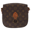 LOUIS VUITTON Monogram Saint Cloud MM Shoulder Bag M51243 LV Auth 161862-2