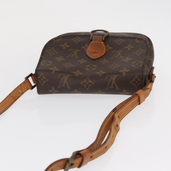 LOUIS VUITTON Monogram Saint Cloud MM Shoulder Bag M51243 LV Auth 161862