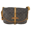 LOUIS VUITTON Monogram Saumur 30 Shoulder Bag M42256 LV Auth 161867-2