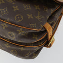 LOUIS VUITTON Monogram Saumur 30 Shoulder Bag M42256 LV Auth 161868A-14