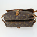 LOUIS VUITTON Monogram Saumur 30 Shoulder Bag M42256 LV Auth 161868A-5