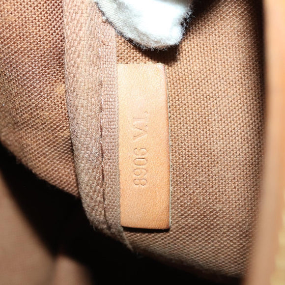 LOUIS VUITTON Monogram Saumur 35 Shoulder Bag M42254 LV Auth 161870