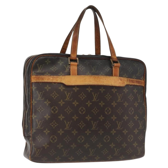 LOUIS VUITTON Monogram Porte Documents Pegas Hand Bag M53343 LV Auth 161871