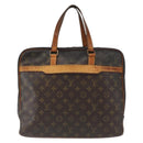 LOUIS VUITTON Monogram Porte Documents Pegas Hand Bag M53343 LV Auth 161871-13