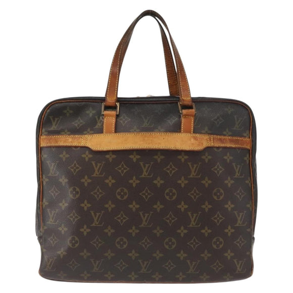 LOUIS VUITTON Monogram Porte Documents Pegas Hand Bag M53343 LV Auth 161871