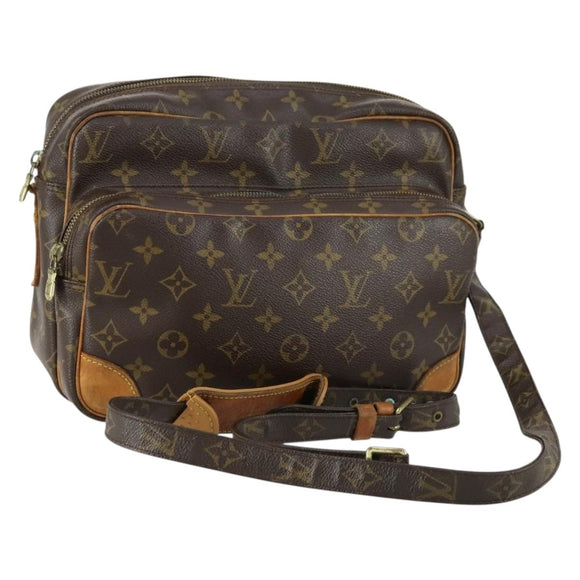 LOUIS VUITTON Monogram Nile Shoulder Bag M45244 LV Auth 161875