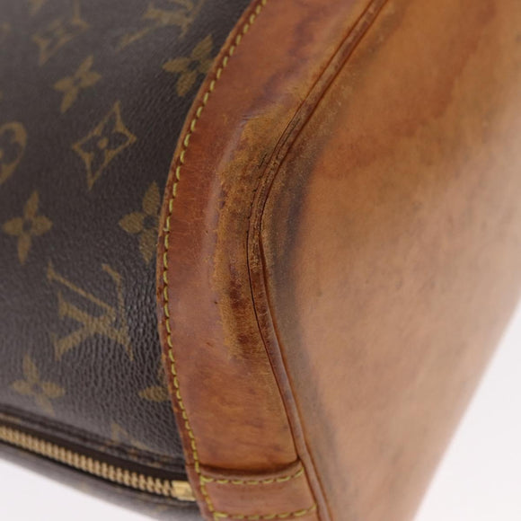 LOUIS VUITTON Monogram Alma Hand Bag M51130 LV Auth 161876