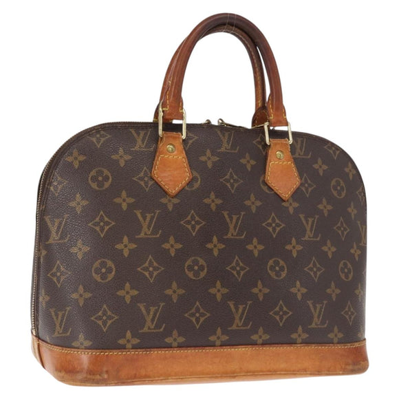 LOUIS VUITTON Monogram Alma Hand Bag M51130 LV Auth 161876