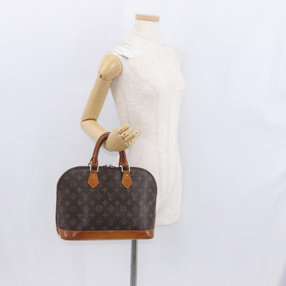 LOUIS VUITTON Monogram Alma Hand Bag M51130 LV Auth 161876