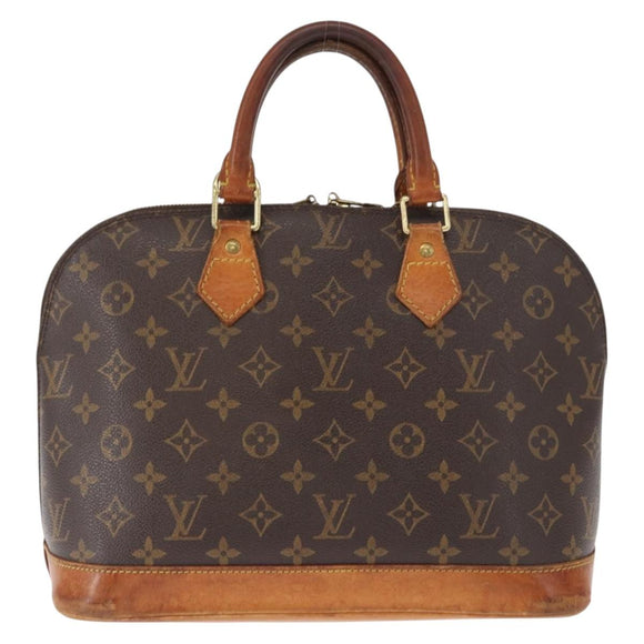 LOUIS VUITTON Monogram Alma Hand Bag M51130 LV Auth 161876