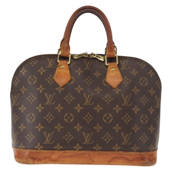 LOUIS VUITTON Monogram Alma Hand Bag M51130 LV Auth 161876
