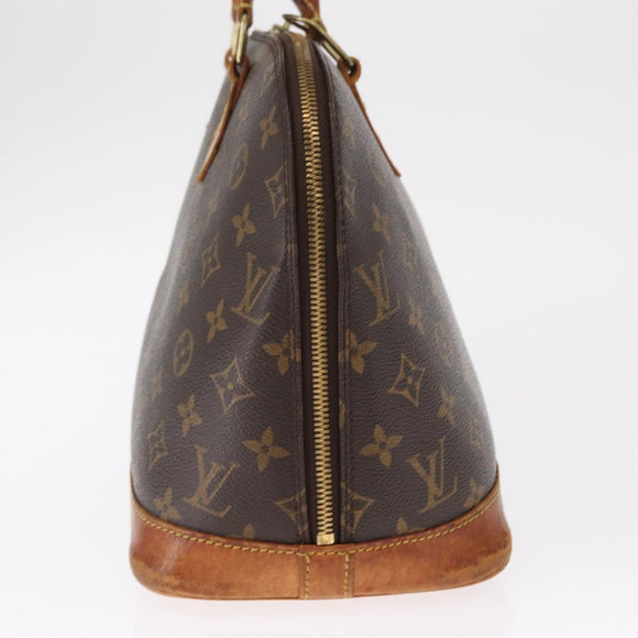 LOUIS VUITTON Monogram Alma Hand Bag M51130 LV Auth 161876